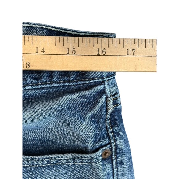 Levi's 511 Jeans Men's 33 x 31 Blue Denim Slim Straight Medium Wash 100% Cotton - Picture 7 of 13